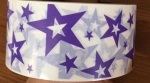 Klebeband für Pakete 66 Meter 5cm Sterne lila (Eigendesign)